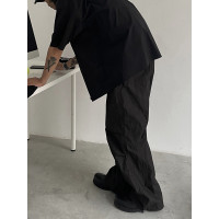 XXSTORE日系復古cargo功能面料美式傘兵工裝褲男寬鬆休閒長褲潮