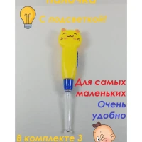 ухочистка  для детей детская ушная палочка лопатка