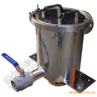 厂家供应 9管管道式浆料除铁器 除铁过滤器 磁性过滤器 永磁