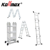 加厚大关节多形态梯4*3/铝合金折叠梯/家用梯子/人字梯/铝梯