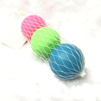 厂家直销PVC沙滩球 3只装  木板拍 海边草坪 环保外贸出口