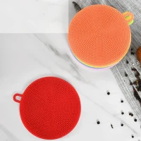 Чистящие щетки для лаврона, Мягкий силикон, чистящий коврик, губка для мытья, миска для посуды, очиститель кастрюль, инструмент, кухонные принадлежности,