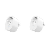 Умная розетка Xiaomi Mi 2 (Wi-Fi), беспроводной переключатель Google Assistant, макс. 3680 Вт, Европейский адаптер питания, розетка с дистанционным управлением