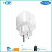 Умная розетка Wi-Fi ЕС 20 А с функцией таймера и монитором питания, работает с приложением EWelink, работает с Alexa Google Home Яндекс Алиса