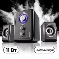 Колонки для компьютера 11 Вт питание USB V11