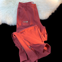 歐美hiphop側邊拉鍊工裝褲男女夏季ins潮酷風小眾設計街舞闊腿褲