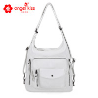 天使之吻新款女士托特包多功能单肩包时尚斜挎三用包工厂直销