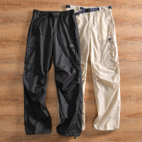 【出口單！網眼內裡！外貿尾貨】春秋男士戶外運動休閒直筒工裝褲