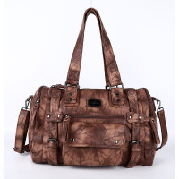 angelkiss新款女士手提行李包多口袋旅行包大容量单肩斜挎包