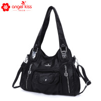 angelkiss欧美女士单肩托特包休闲手提包时尚斜挎包工厂直销