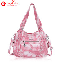 新款欧美女士托特包多功能时尚单肩包潮流休闲手提包批发