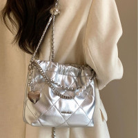 南风Chio2nd 环岛日记水桶包包女2024新款夏天流行链条单肩斜挎包