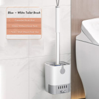 Щетка для волос Туалетные щетки с набором держателей Настенная щетка для чистки с длинной ручкой Щетка для чистки унитаза Аксессуары для ванной комнаты