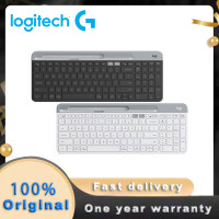 Оригинальная Беспроводная Офисная Клавиатура Logitech K580 2,4G, ультратонкая Двухрежимная многофункциональная клавиатура для сотового телефона, компьютера, планшета Logitech