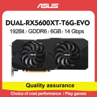 Asus DUAL-RX5600XT-T6G-EVO GDDR6, видеокарты для настольных ПК, компьютерных игр