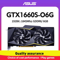 Видеокарта ASUS GTX 1660 Super 6 ГБ, GPU 1660 S 1660 Ti Gaming TUF GTX1660S GTX1660Ti Nvidia