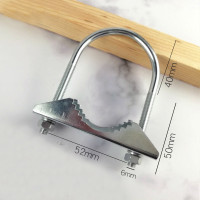 Уличная антенна U-образные болты монтажный зажим удерживающий полюс Dixation U Кронштейн 90*52 мм