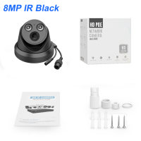 IP-камера видеонаблюдения, 4K, 8 Мп, 5 МП, PoE, ИК, ночное видение