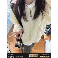 戶外冰絲防曬衣服女夏季2023新款抗UV透氣遮陽硬核衝鋒衣外套