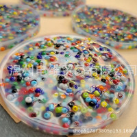 跨境独立站热销 Therapy-Anxiety 自闭症焦虑自愈解压硅胶扣珠板