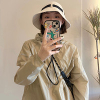 防曬衣女款夏季2023新款寬鬆戶外運動薄款透氣外套寬鬆連帽防嗮服