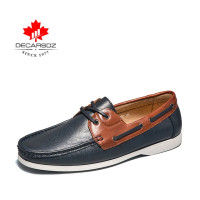 DECARSDZ 2023 оригинальный дизайн Лоферы весна лето модная обувь Удобные слипоны высокое качество кожаные топ-сайдеры мужская повседневная обувь