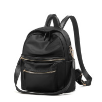 跨境双肩包女2024新款牛津布时尚简约休闲旅行背包百搭学生书包