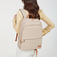 2024新款双肩包牛津布百搭大容量商务出行背包学生书包14寸电脑包