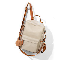 2023新款时尚休闲日韩风防盗女牛津布尼龙双肩包大容量简约旅行包