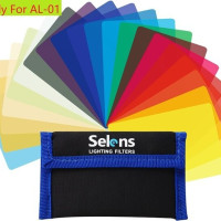 Гелевые фильтры для фотостудии, 25x25 см