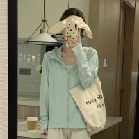 UPF50+防曬衣女夏季新款戶外抗UV透氣外套冰絲開衫薄款防曬服