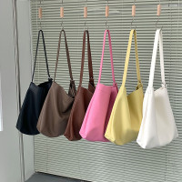 子母大容量包包新款女2023休闲斜挎包韩版百搭简约单肩水桶包批发