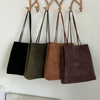 大容量单肩托特包包女2023新款潮流ins时尚百搭小众通勤水桶包批