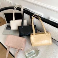 高级质感时尚复古单肩包包女2024新款韩版潮流通勤百搭长柄腋下包