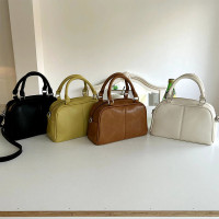 时尚复古单肩手提包包女2024新款潮流ins高级质感百搭通勤斜挎包