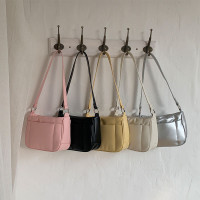 小众设计时尚简约单肩腋下包包女2024新款休闲百搭通勤斜挎小方包