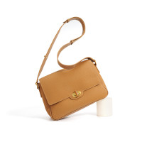 头层牛皮复古小方包新款简约时尚腋下包小众高级质感斜挎单肩包