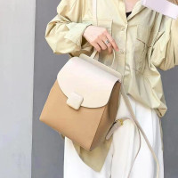 2024新款时尚高级感真皮包包小众设计百搭大容量旅行牛皮背包女包