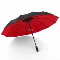 4A9O双层12骨全自动雨伞折叠男双人加大号加固加厚结实抗风晴雨两
