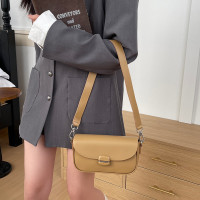 包包2024新款斜挎小方包百搭腋下女包高级感真皮大容量单肩包bags