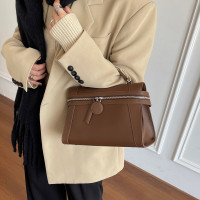 凯莉包牛皮女包手提包小众设计复古单肩包高级感斜挎单肩多用包