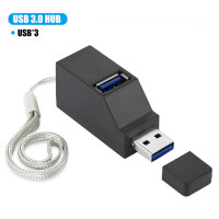 Беспроводной USB-концентратор 3 в 1, USB 3,0, разветвитель для ноутбуков, компьютеров, ноутбуков Dell, Lenovo