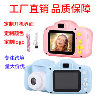 跨境X2儿童迷你数码相机2寸屏高清运动迷你可拍照录像   生日礼物