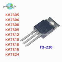 10 шт., регуляторы напряжения с тремя клеммами KA7805, KA7806, KA7808, KA7809, KA7812, KA7810, KA7818, KA7815, KA7824-220