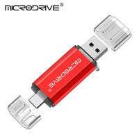 Высокоскоростной флеш-накопитель TYPE C OTG USB 2,0, флэш-накопитель 2 в 1, флэш-накопитель 64 ГБ, 128 ГБ, Флэшка для телефона Android, 16 ГБ, 32 ГБ, внешнее хранилище