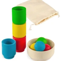 Развивающие игрушки деревянный сортер Монтессори