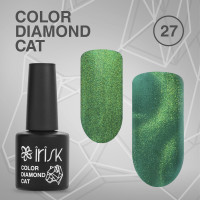 IRISK Гель-лак кошачий глаз Color Diamond Cat Eye, оттенок №27, 10 мл.