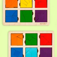 Развивающая игра Квадраты Никитина ур.3