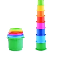 Занимательная пирамидка  для детей от 9 месяцев высота 32см.