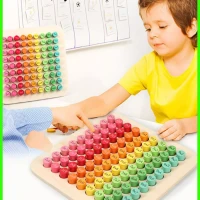 Деревянная таблица умножения